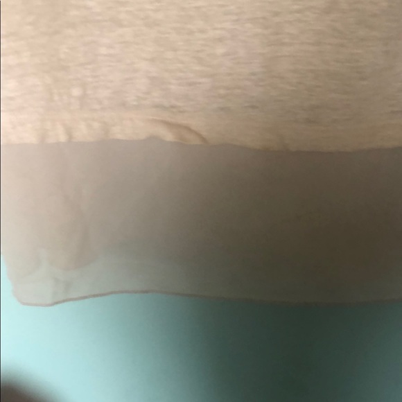 Summer sheer dusty pink linen top - Picture 3 of 4